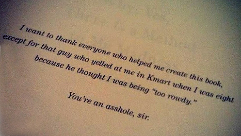 8 of The Funniest Book Dedications You Will Ever Read | Kiersten Fay
